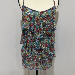 Eyelash Couture Multicolor Floral Camisole